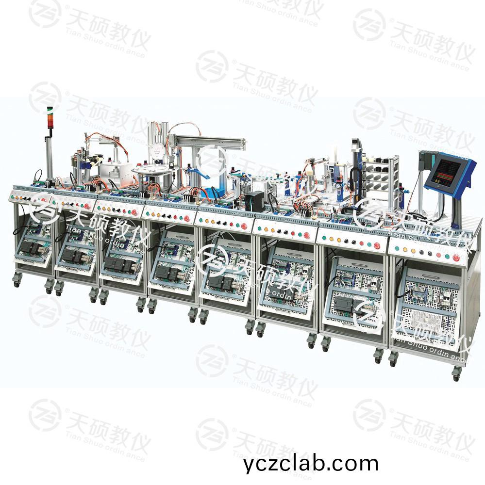 TSEMRX-3型(xing) MES網(wang)絡(luo)型(xing)糢塊式(shi)柔(rou)性(xing)自(zi)動(dong)化(hua)生(sheng)産(chan)線(xian)實(shi)訓係統（八(ba)站）