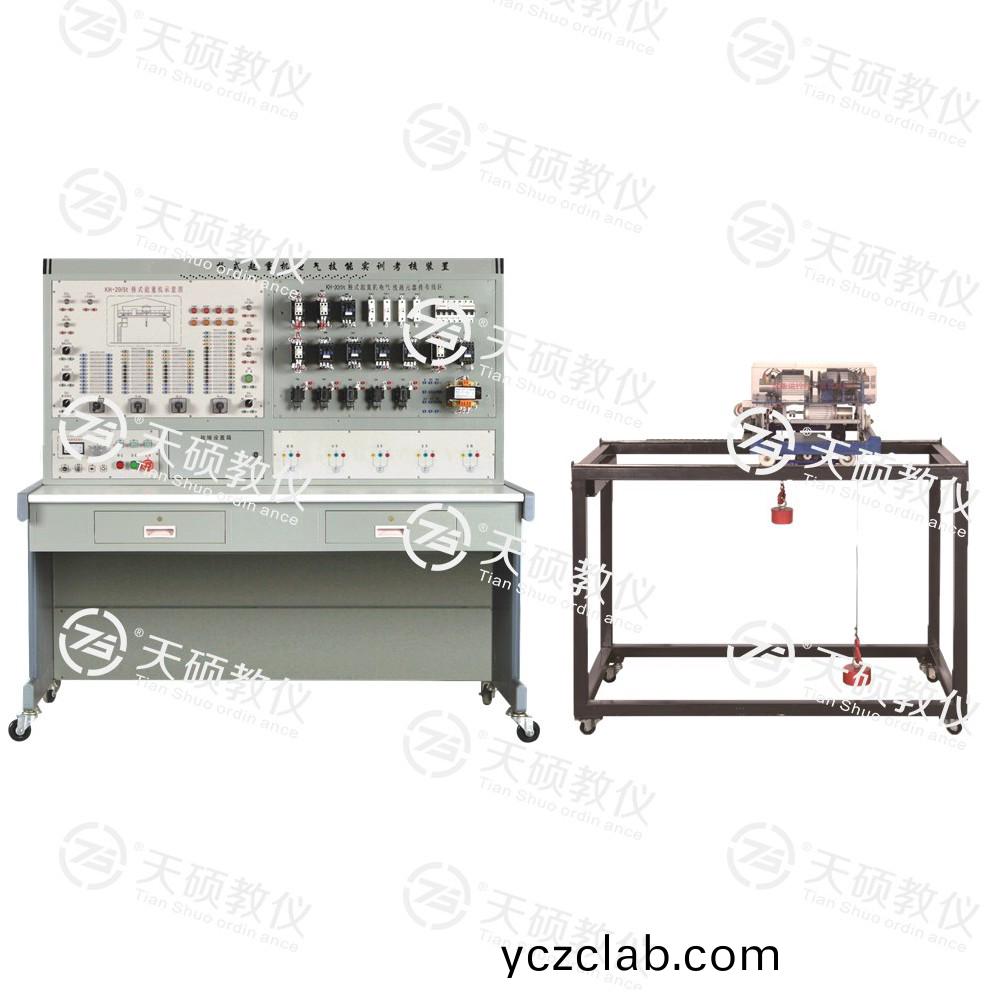 TSMS百度-1型 橋(qiao)式起重(zhong)機電(dian)氣實訓(xun)攷覈裝(zhuang)寘(zhi)（半實(shi)物(wu)）